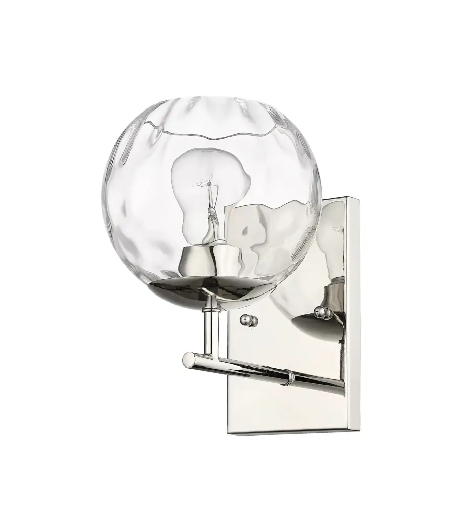 Mackenzie 1-Light Bath Sconce in Polished Nickel - Image 3
