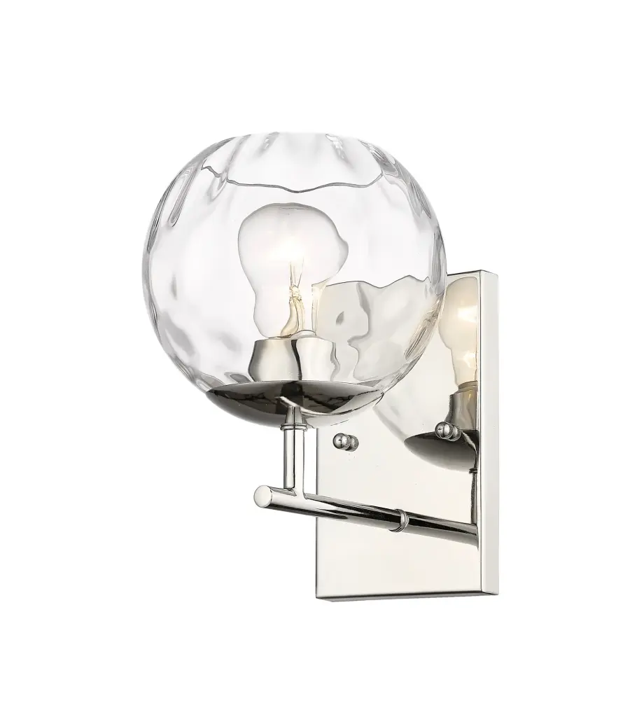Mackenzie 1-Light Bath Sconce in Polished Nickel - Image 4