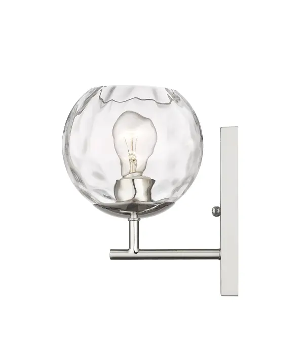 Mackenzie 1-Light Bath Sconce in Polished Nickel - Image 5