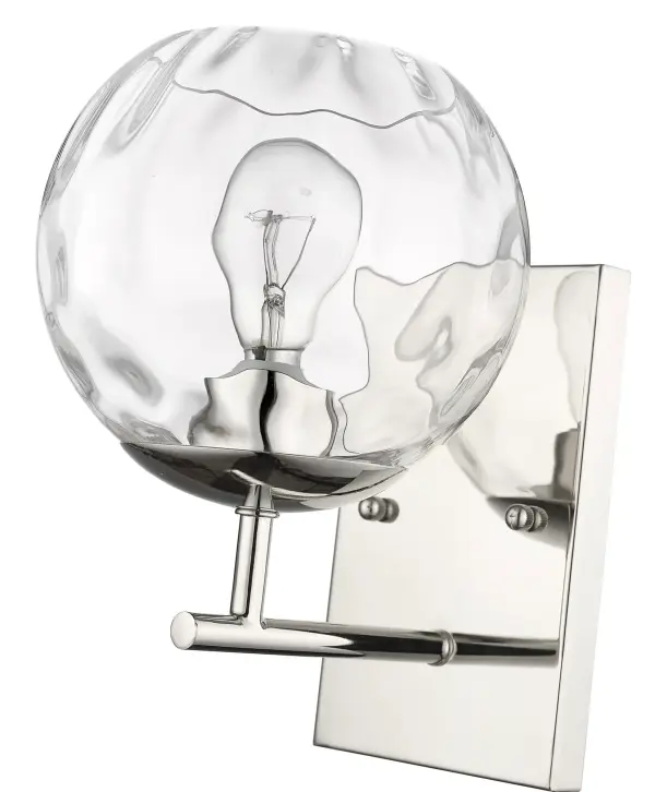 Mackenzie 1-Light Bath Sconce in Polished Nickel - Image 6