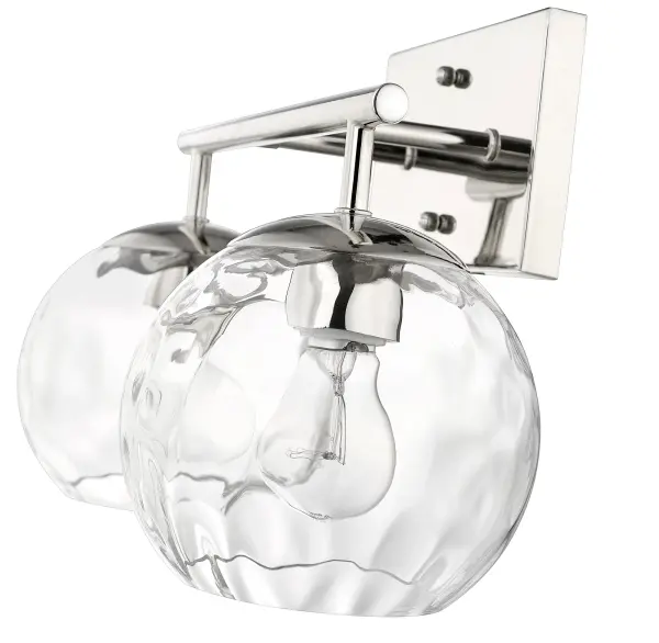 Mackenzie 2-Light Bath Sconce in Polished Nickel - Image 6