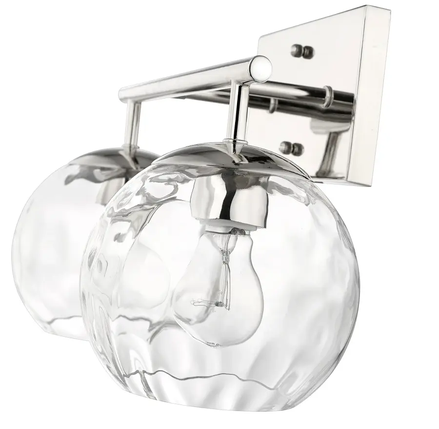 Mackenzie 2-Light Bath Sconce in Polished Nickel - Image 6