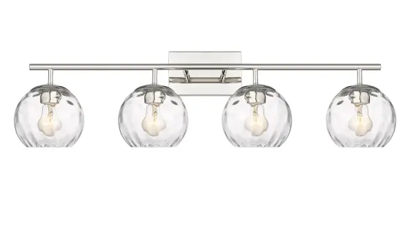 Mackenzie 4-Light Bath Sconce in Polished Nickel - Image 2