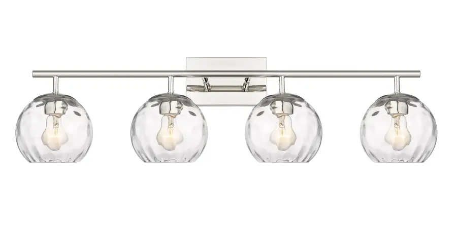 Mackenzie 4-Light Bath Sconce in Polished Nickel - Image 2