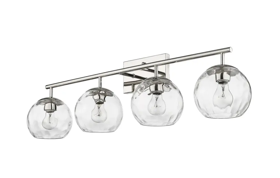 Mackenzie 4-Light Bath Sconce in Polished Nickel - Image 3