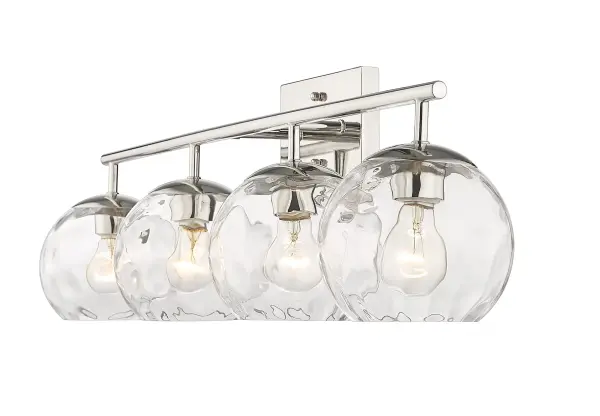 Mackenzie 4-Light Bath Sconce in Polished Nickel - Image 5