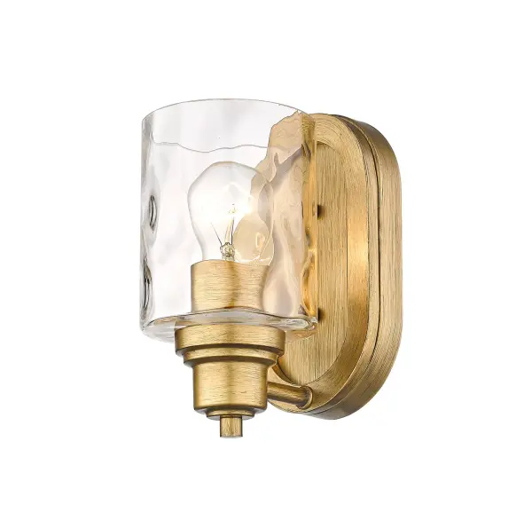 Lumley 1-Light Bath Sconce in Antique Gold - Image 1