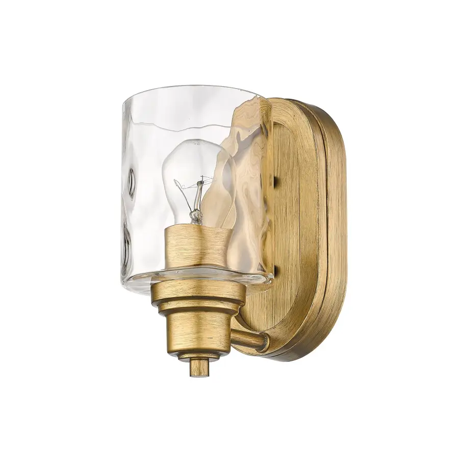 Lumley 1-Light Bath Sconce in Antique Gold - Image 2