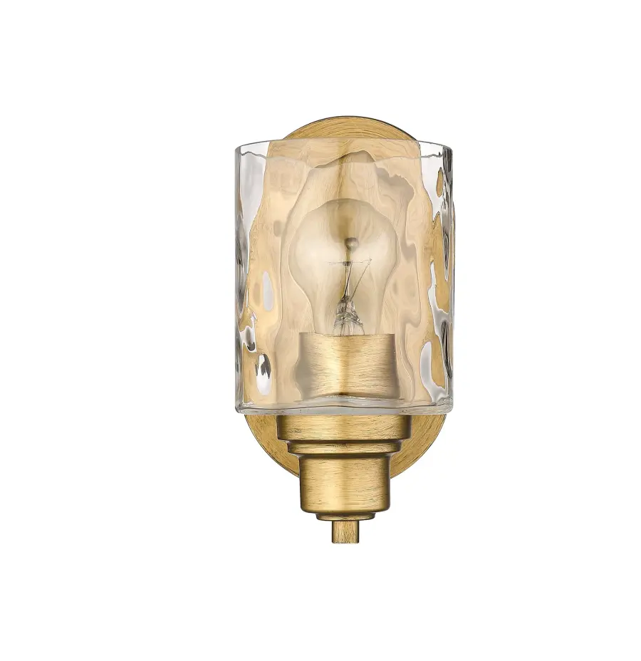 Lumley 1-Light Bath Sconce in Antique Gold - Image 3