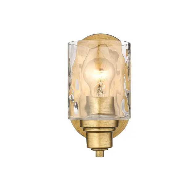 Lumley 1-Light Bath Sconce in Antique Gold - Image 4