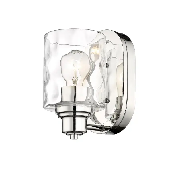 Lumley 1-Light Bath Sconce in Polished Nickel - Image 3