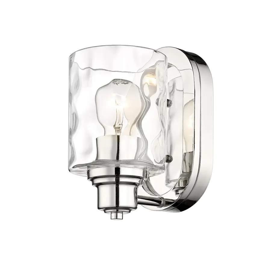 Lumley 1-Light Bath Sconce in Polished Nickel - Image 3