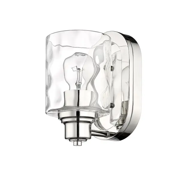 Lumley 1-Light Bath Sconce in Polished Nickel - Image 4