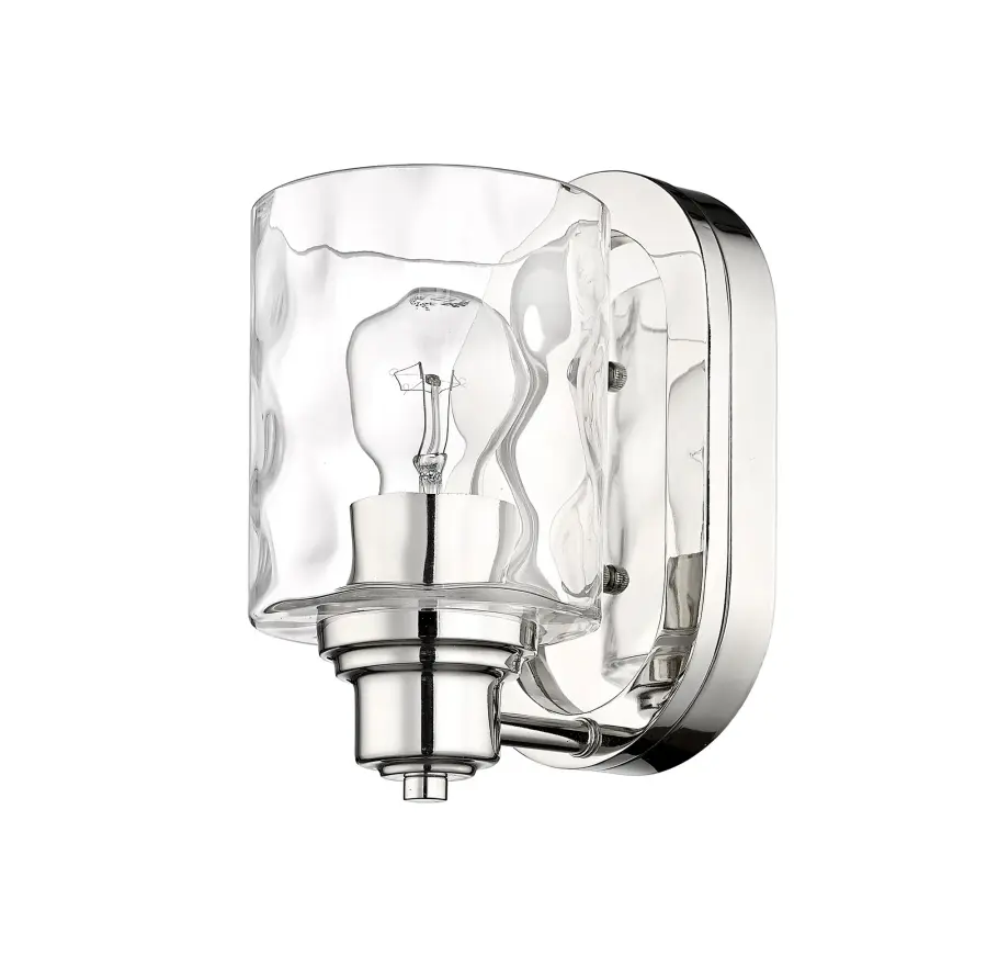 Lumley 1-Light Bath Sconce in Polished Nickel - Image 4