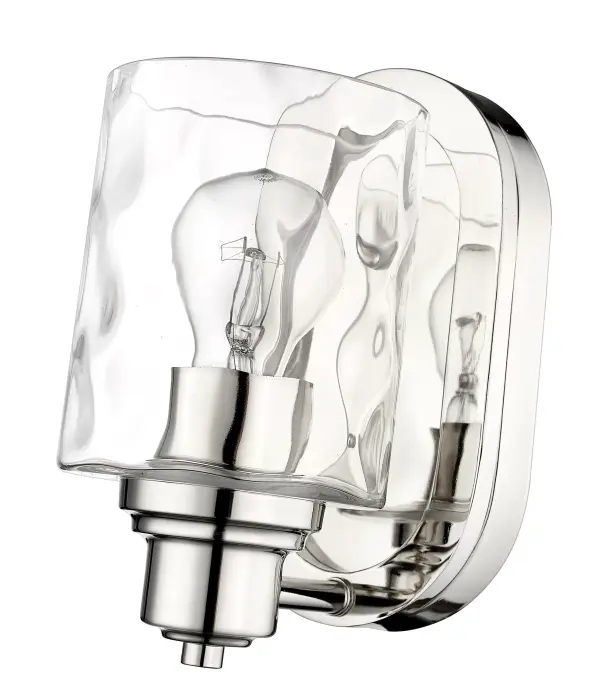 Lumley 1-Light Bath Sconce in Polished Nickel - Image 6