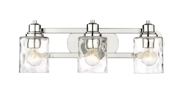 Lumley 3-Light Bath Sconce in Polished Nickel - Image 5