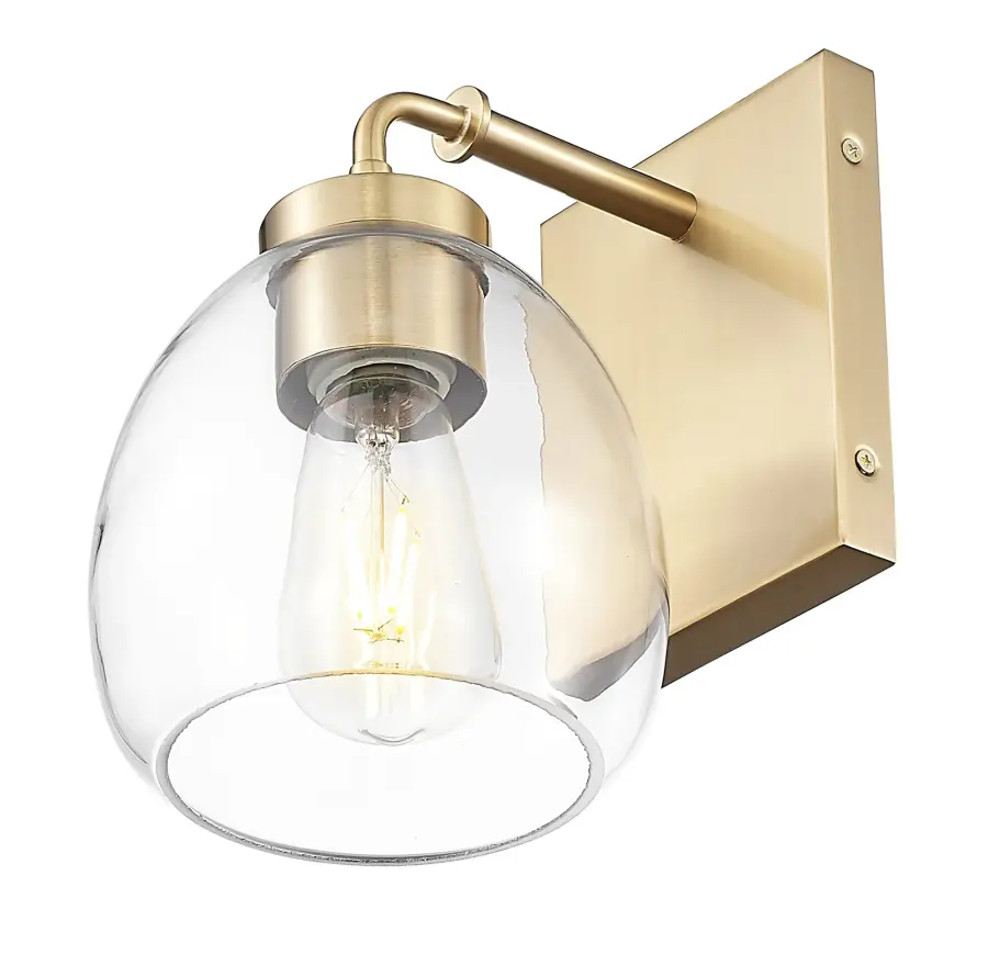 Dawes 1-Light Wall Sconce in Brass/Bronze - Image 5