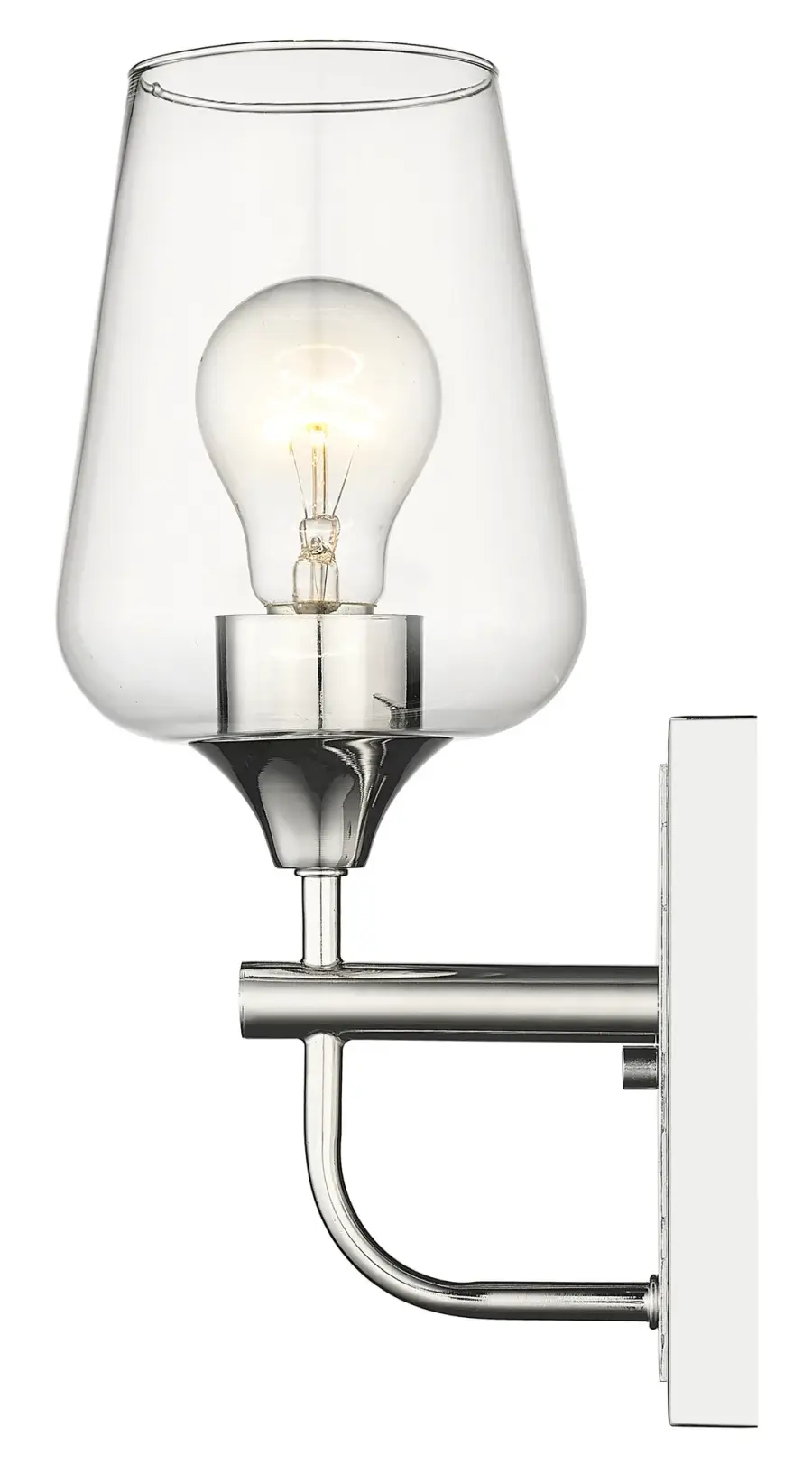 Gladys 1-Light Wall Sconce in Polished Nickel - Image 5