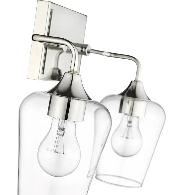 Gladys 2-Light Wall Sconce in Polished Nickel - Image 6