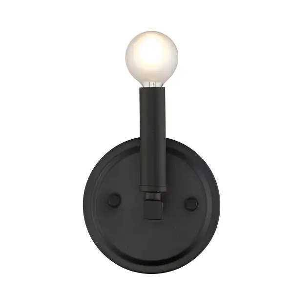 Sawyer 1-Light Matte Black Wall Sconce - Image 7