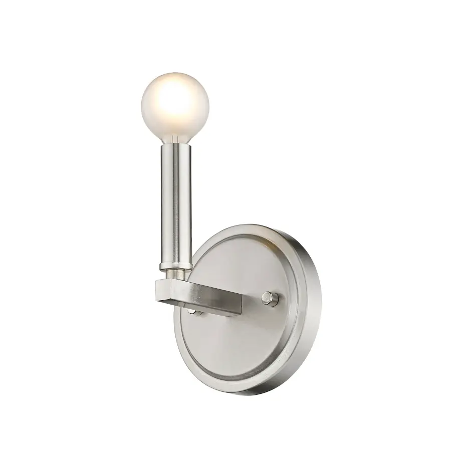 Sawyer 1-Light Satin Nickel Sconce - Image 2