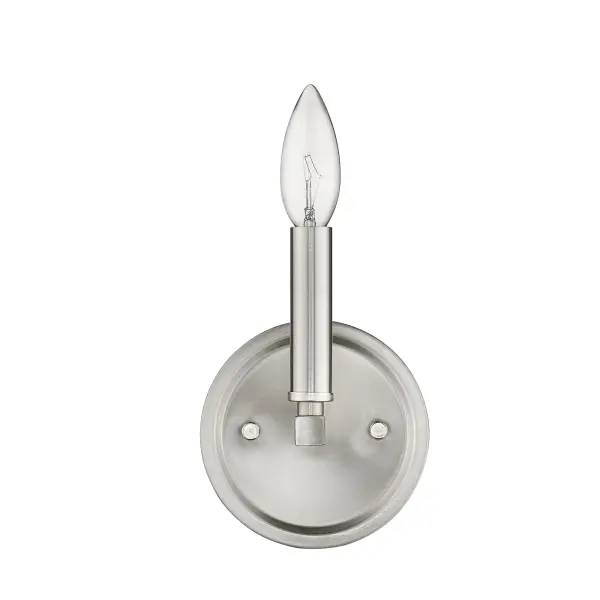 Sawyer 1-Light Satin Nickel Sconce - Image 5