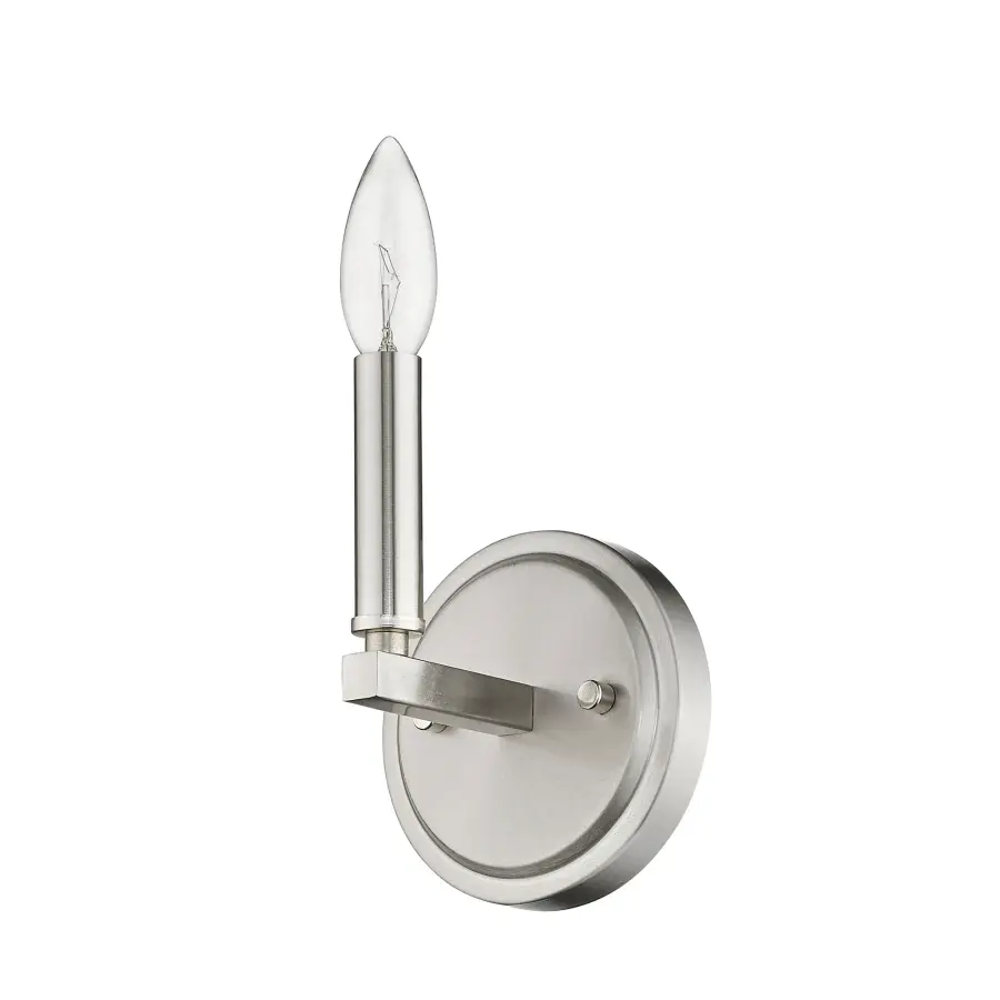 Sawyer 1-Light Satin Nickel Sconce - Image 7