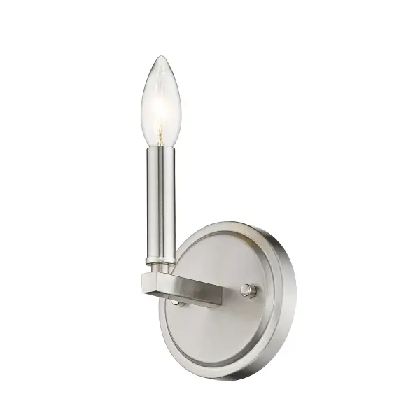 Sawyer 1-Light Satin Nickel Sconce - Image 8