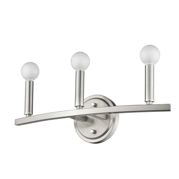 Sawyer 3-Light Vanity Sconce in Satin Nickel - Image 3