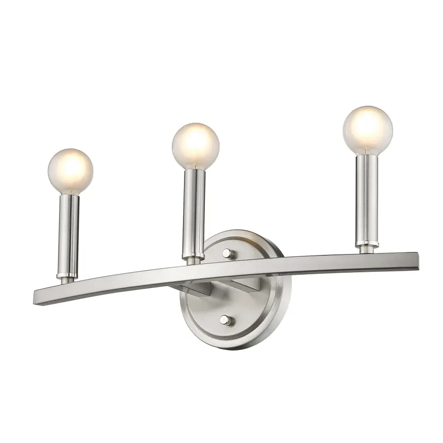 Sawyer 3-Light Vanity Sconce in Satin Nickel - Image 4