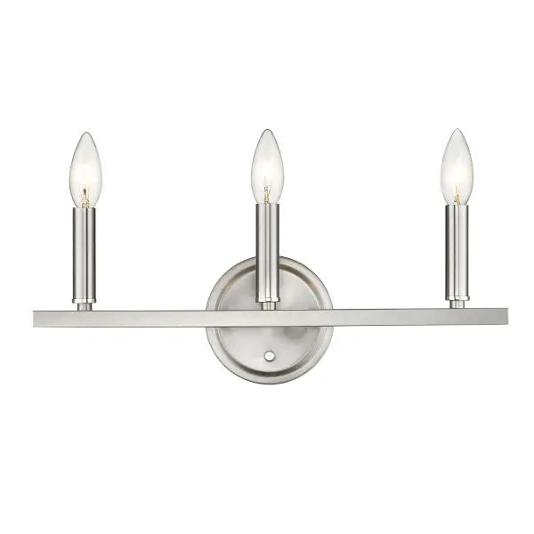 Sawyer 3-Light Vanity Sconce in Satin Nickel - Image 5