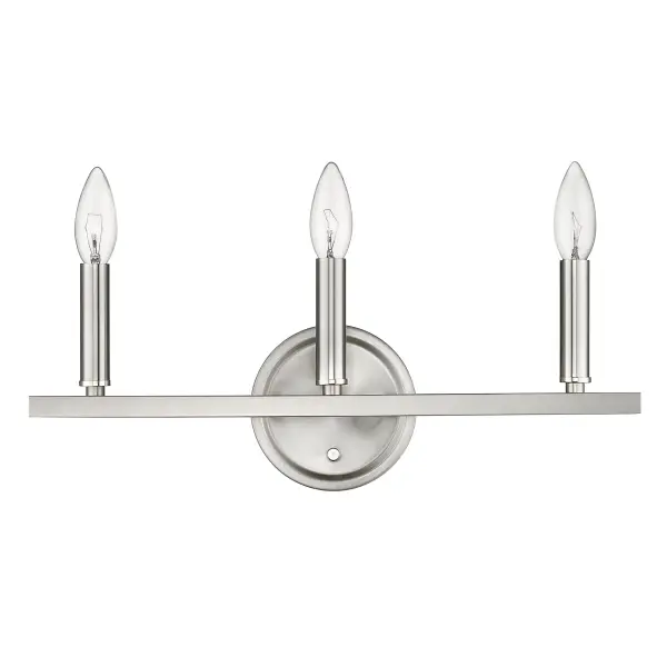 Sawyer 3-Light Vanity Sconce in Satin Nickel - Image 6