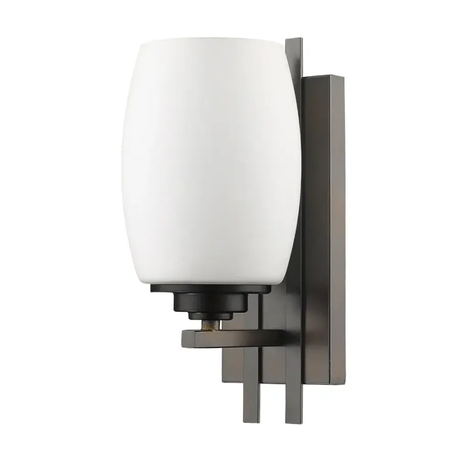 Sophia 1-Light Wall Sconce in Oil Rubbed Bronze