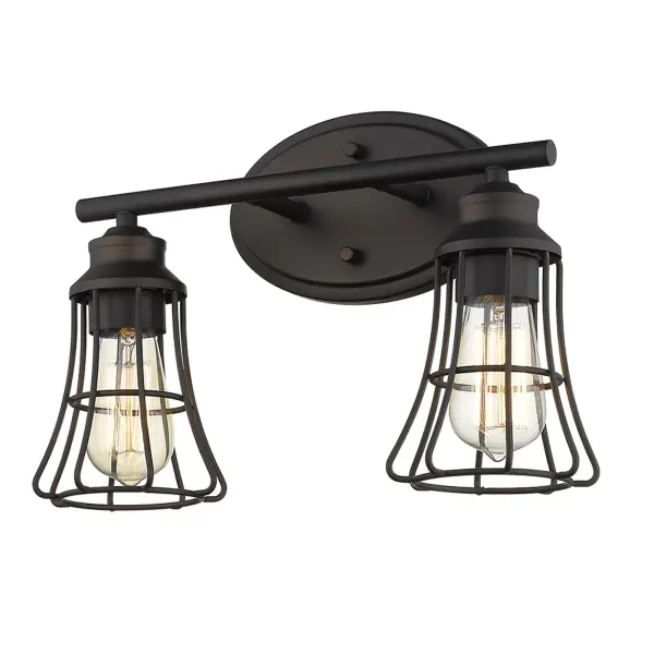 Piers 2-Light Vanity Sconce in Oil-Rubbed Bronze - Image 3