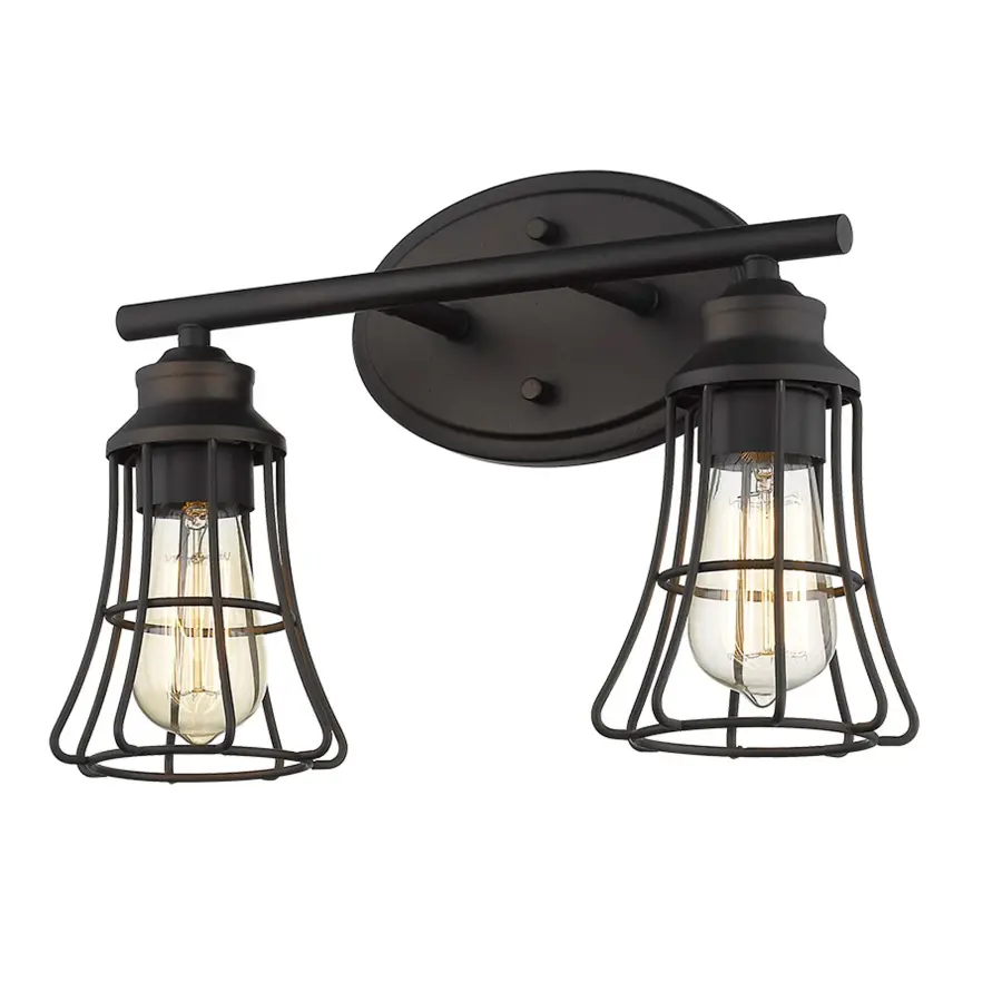 Piers 2-Light Vanity Sconce in Oil-Rubbed Bronze - Image 3