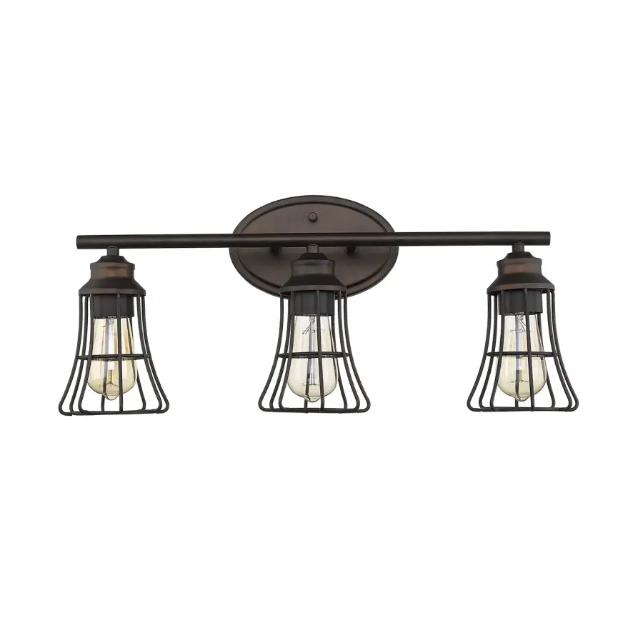 Piers 3-Light Vanity Sconce in Oil-Rubbed Bronze - Image 1