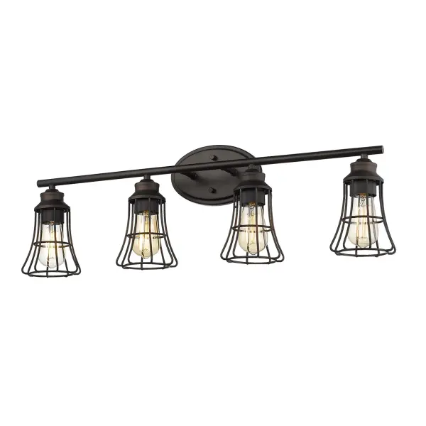 Piers 4-Light Vanity Sconce in Oil-Rubbed Bronze - Image 2