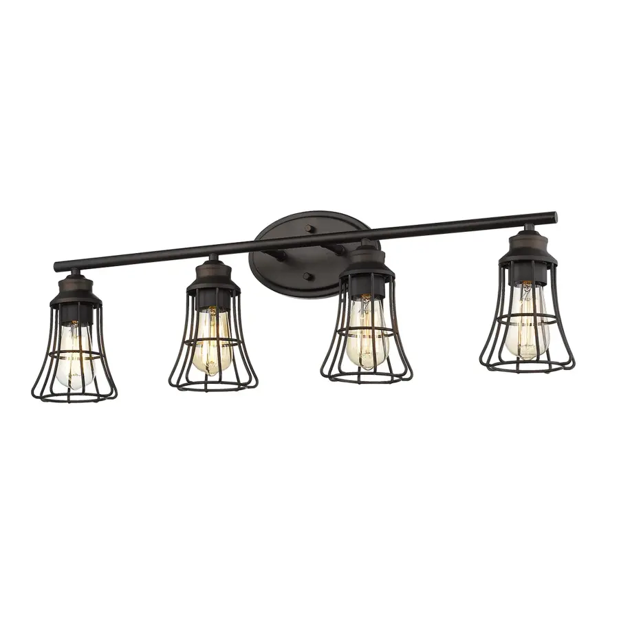 Piers 4-Light Vanity Sconce in Oil-Rubbed Bronze - Image 2