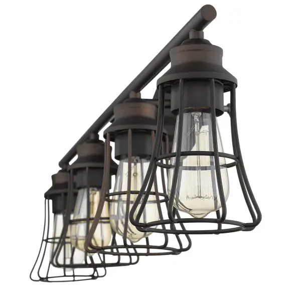 Piers 4-Light Vanity Sconce in Oil-Rubbed Bronze - Image 5