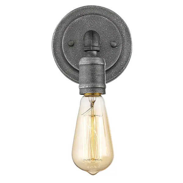 Grayson 1-Light Sconce in Antique Gray - Image 2