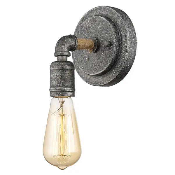 Grayson 1-Light Sconce in Antique Gray - Image 3
