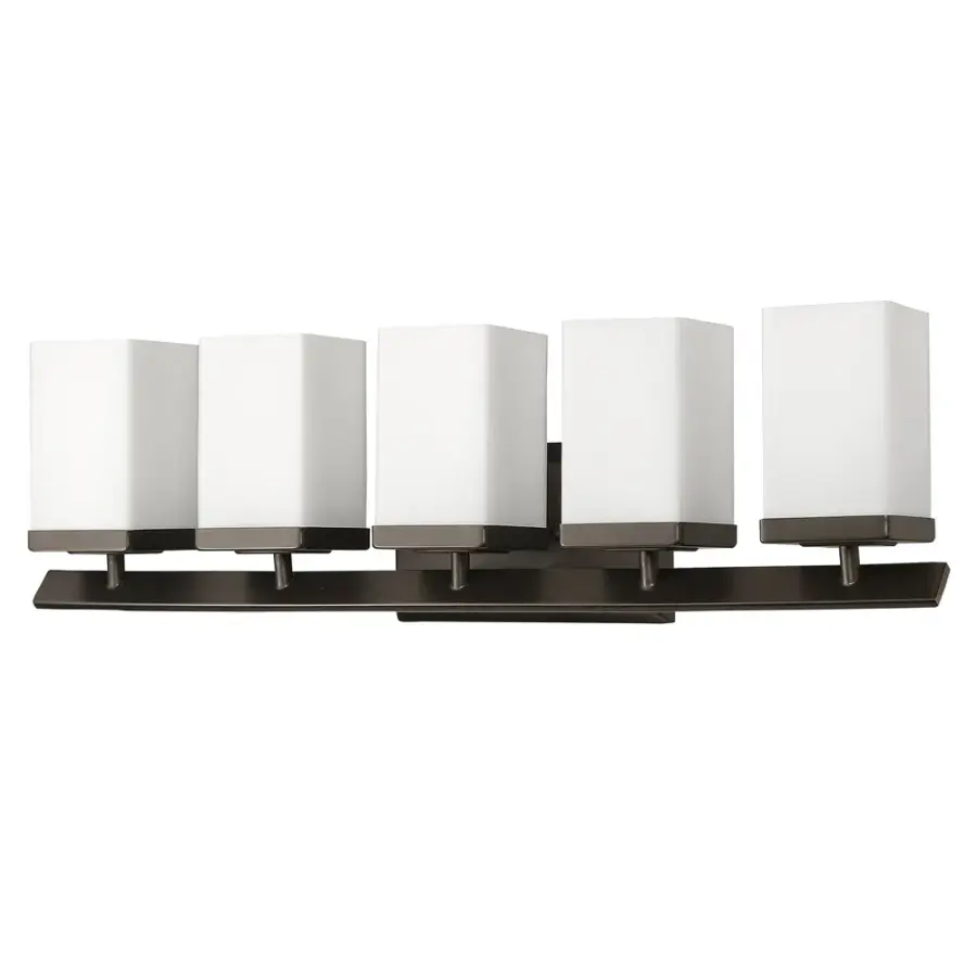 Burgundy 5-Light Bath Light