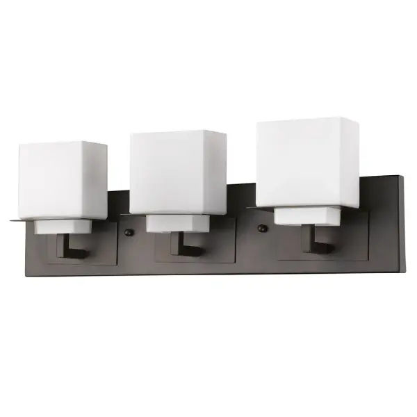 Rampart 3-Light Bath Light in Oil Rubbed Bronze