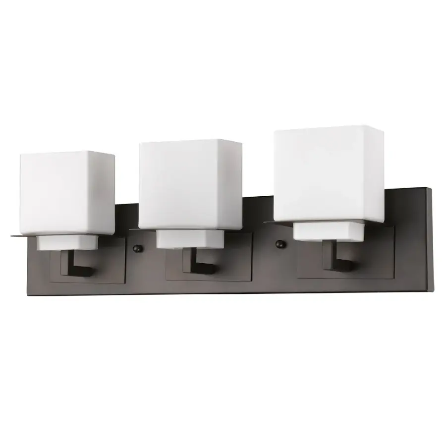 Rampart 3-Light Bath Light in Oil Rubbed Bronze