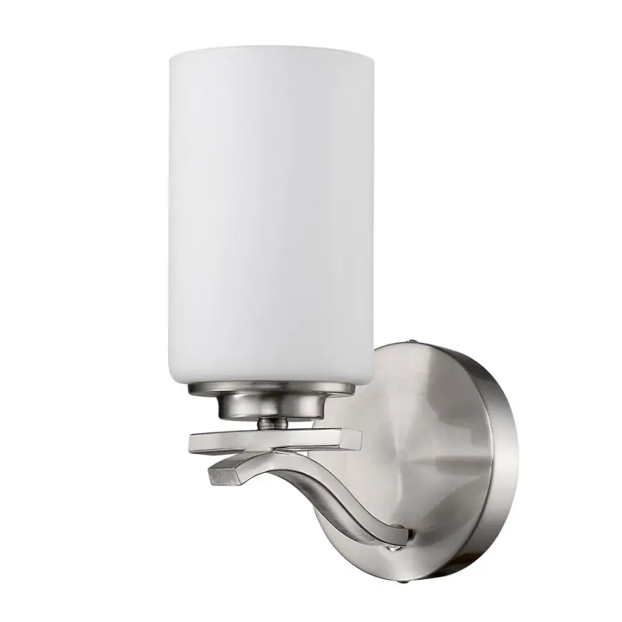 Poydras 1-Light Sconce in Satin Nickel