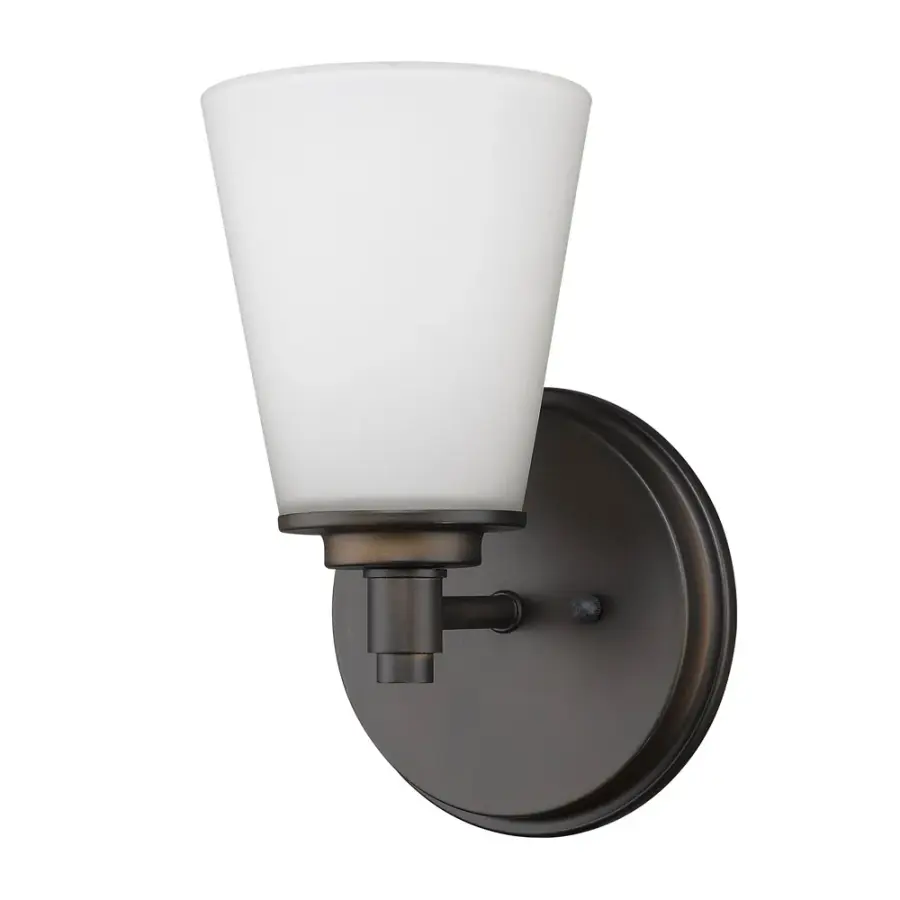 Conti 1-Light Sconce in Oil Rubbed Bronze
