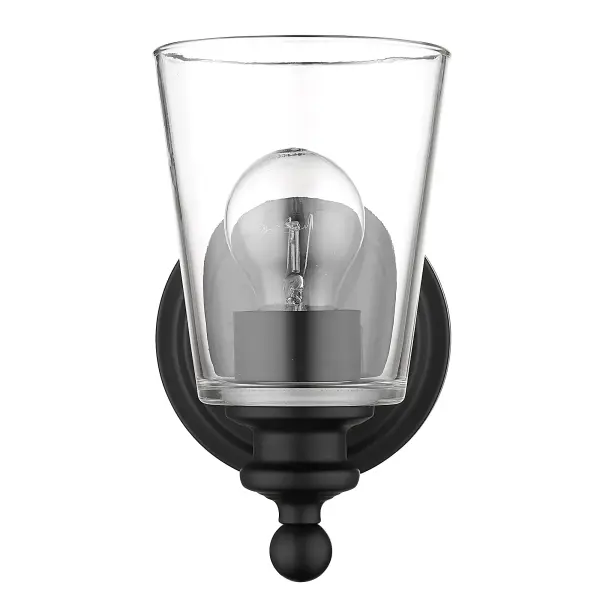 Ceil 1-Light Sconce in Matte Black - Image 3