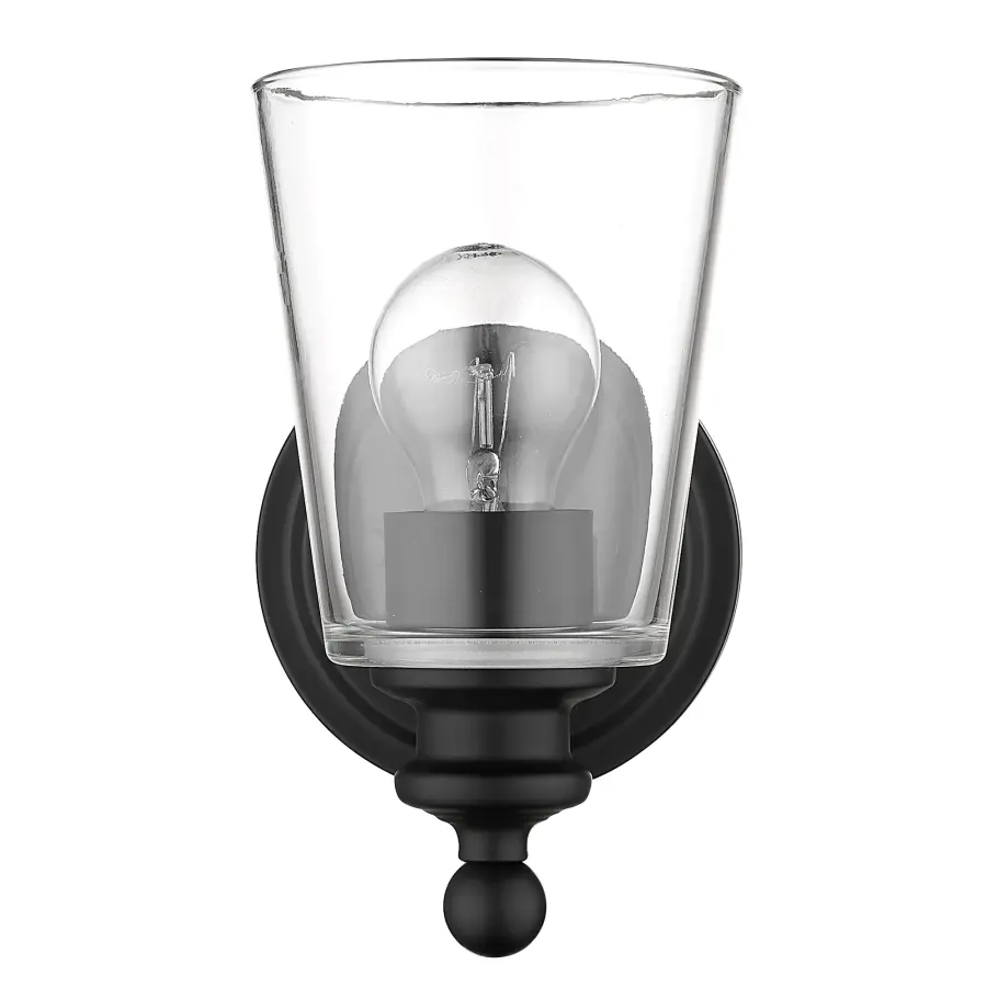 Ceil 1-Light Sconce in Matte Black - Image 3