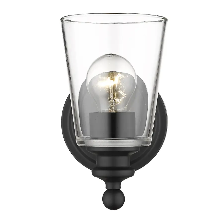 Ceil 1-Light Sconce in Matte Black - Image 4