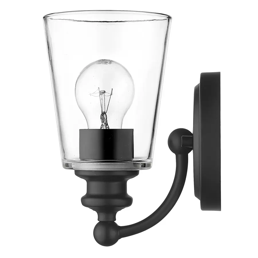 Ceil 1-Light Sconce in Matte Black - Image 5